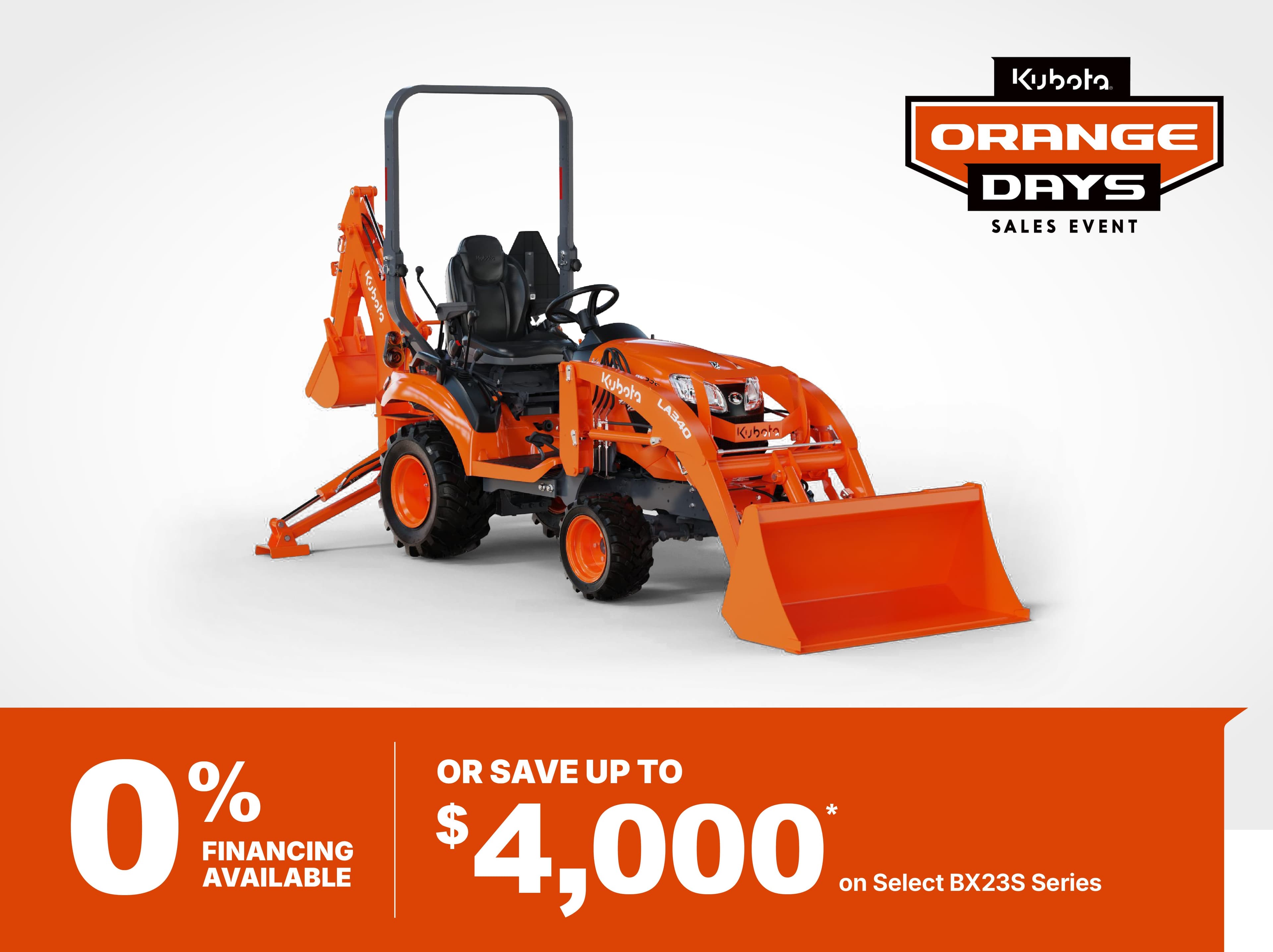 Save on BX23S Tractors Save on BX23S Tractors